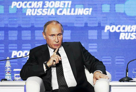Tổng thống Nga Vladimir Putin.